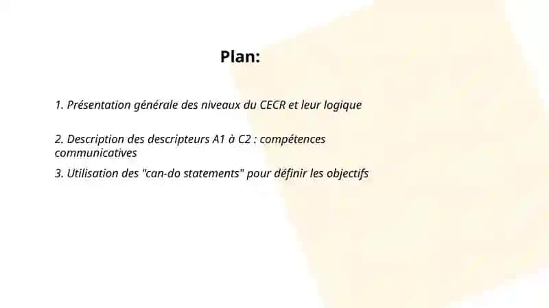 Les niveaux du CECR et leur application dans le processus d’apprentissage du français 2