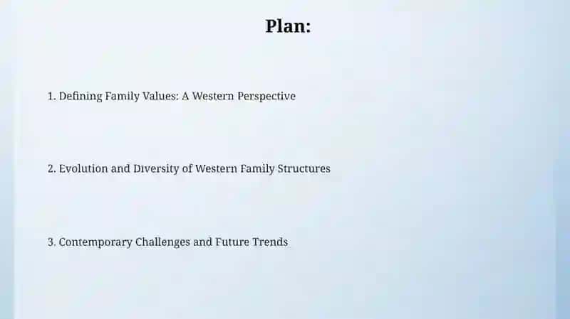 Family values in Western Countries 2