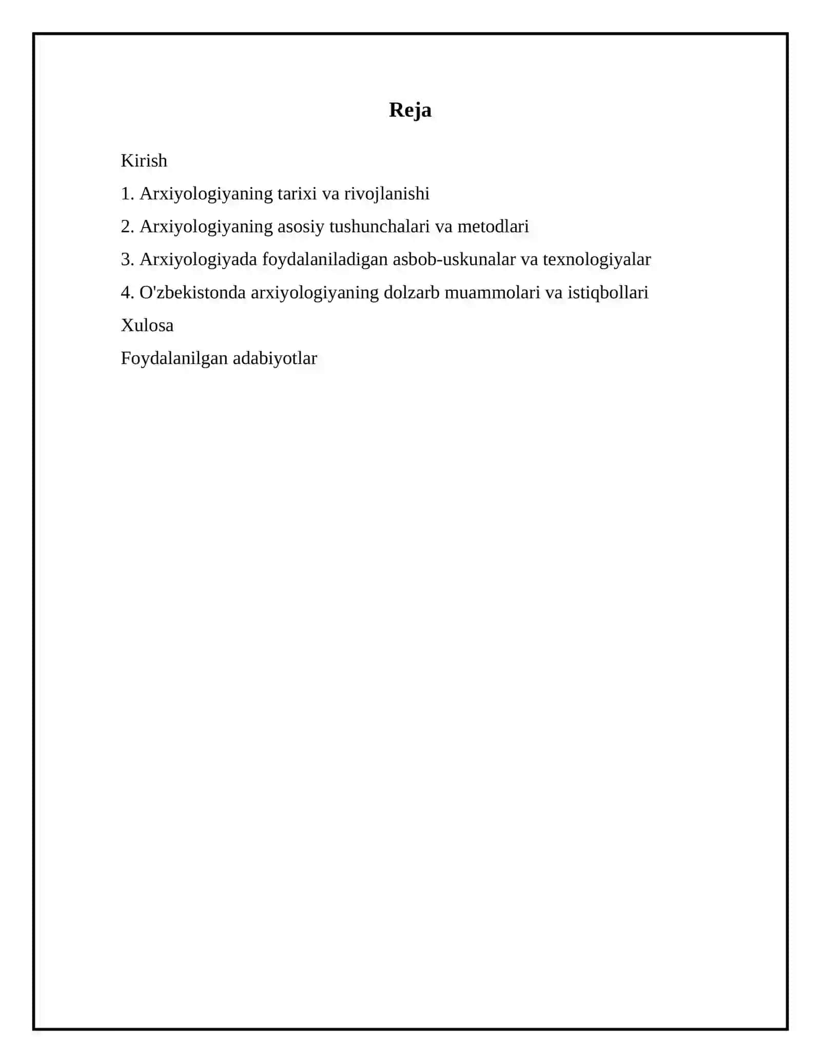 Arxiyologiya faniga kirish 2