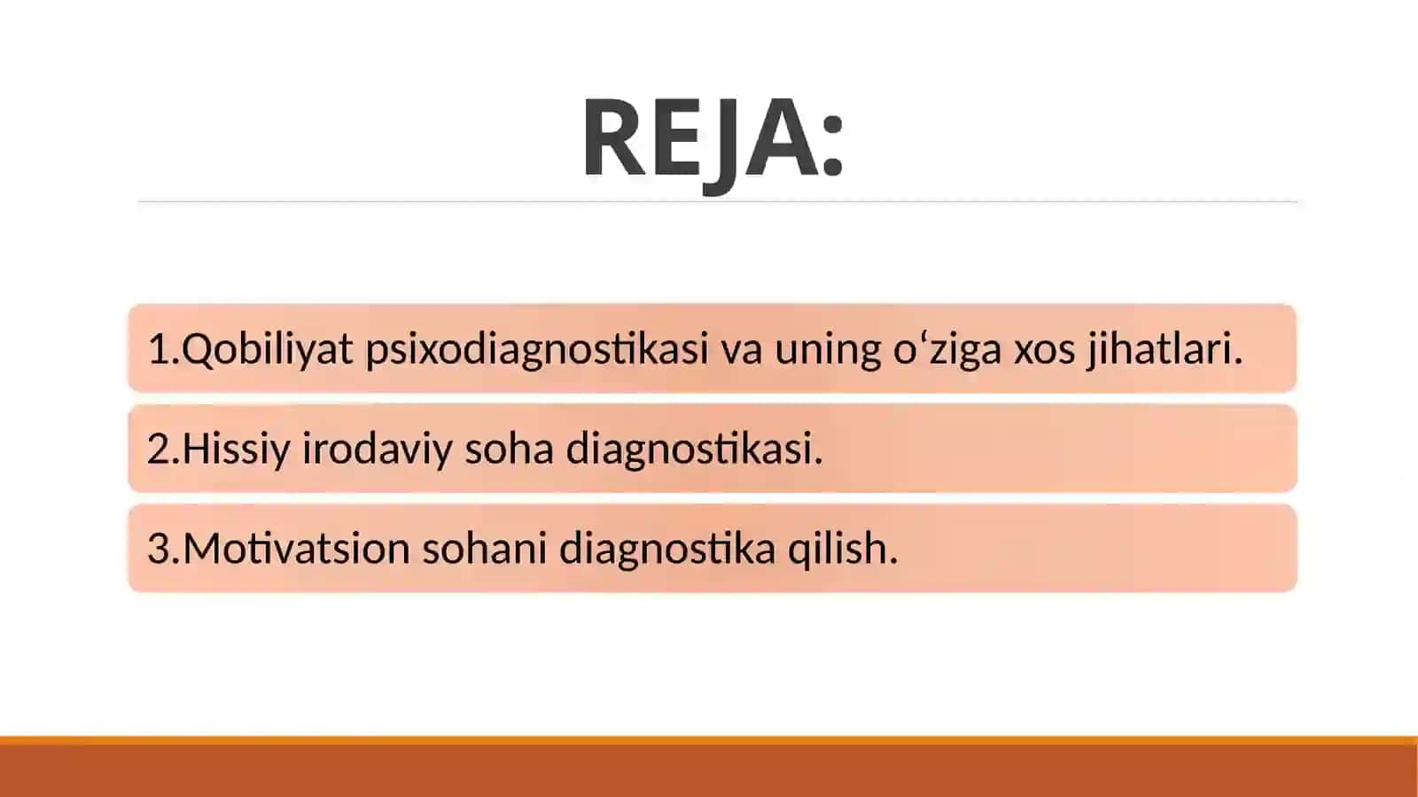 QOBILIYATLAR PSIXODIAGNOSTIKASI 2