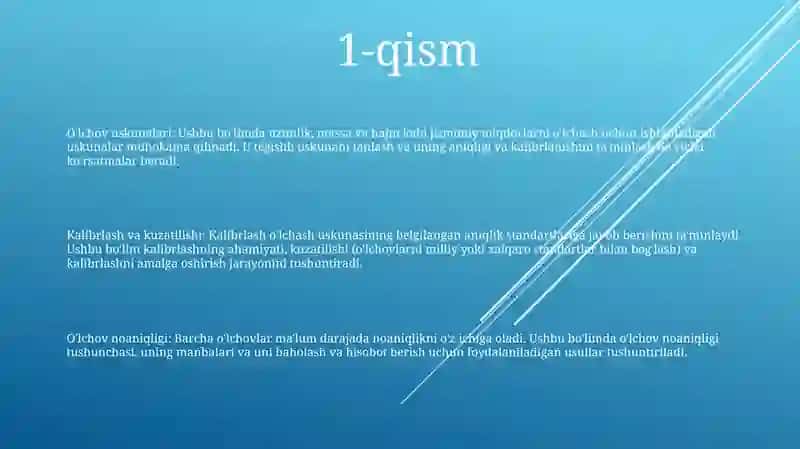 Sarf Õlchash Vositalari 2
