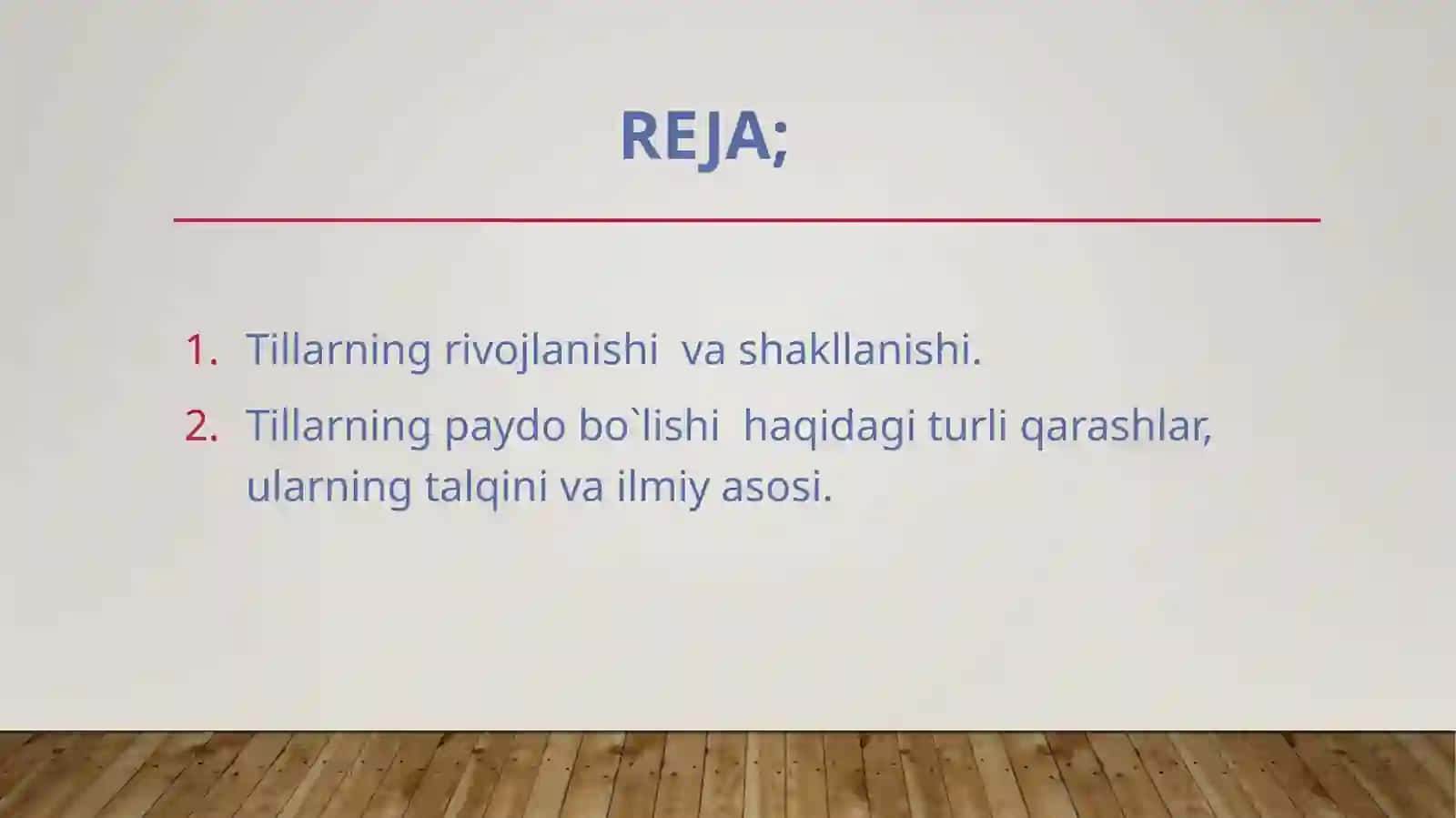 tilning paydo bo`lish tarixi 2