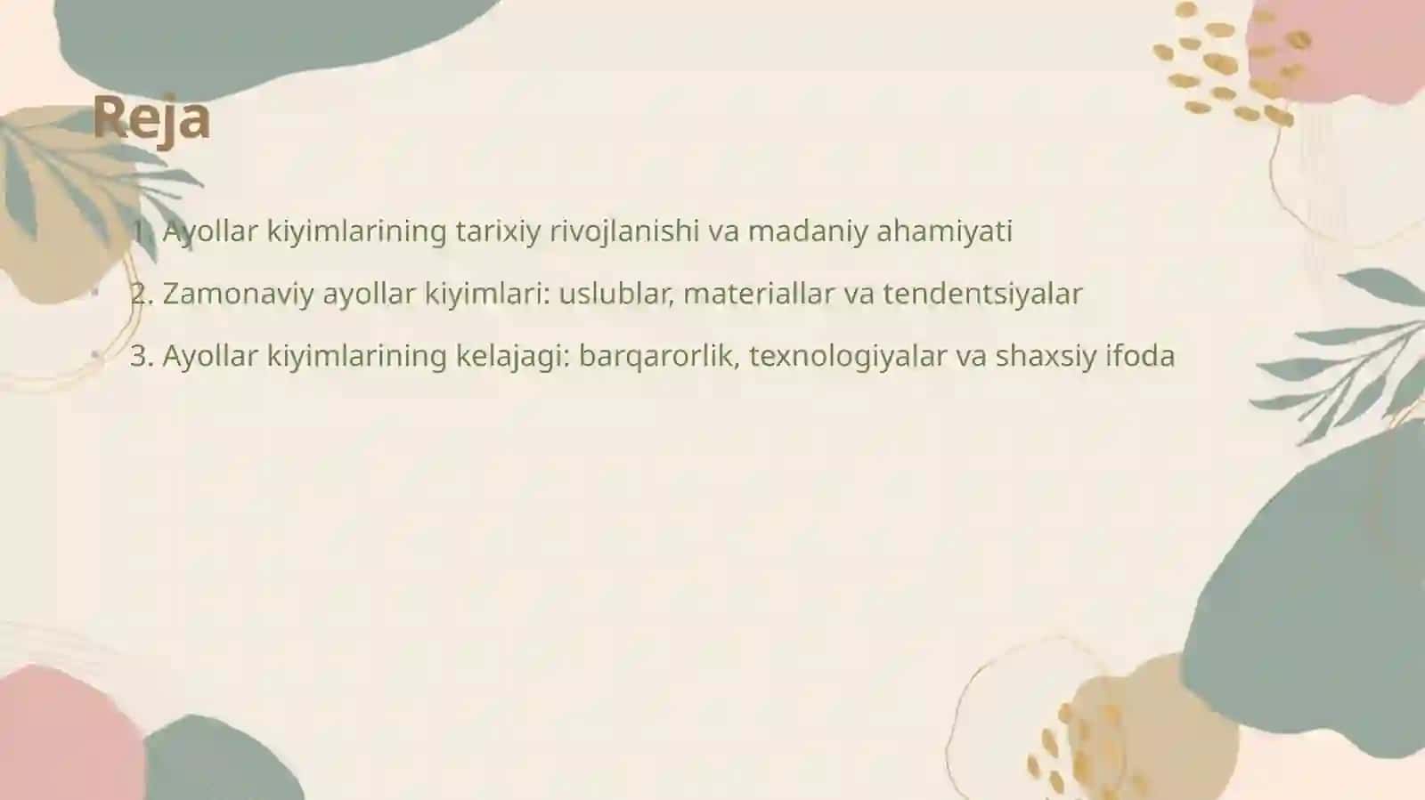 Ayollar Kiyimlari: Tarix va Madaniyat 2