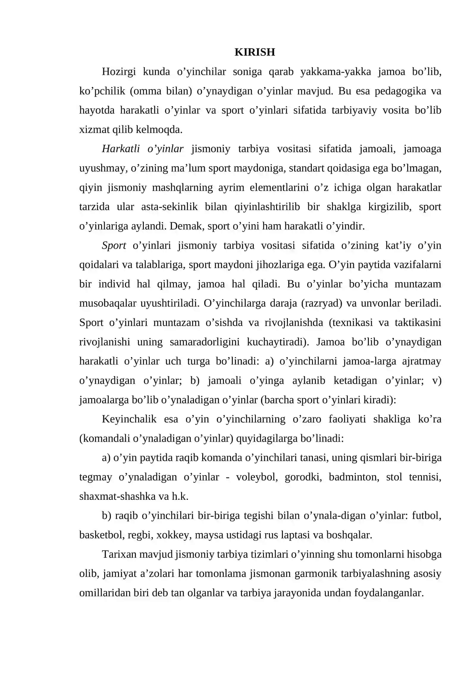 Jismoniy tarbiya vositalari 2