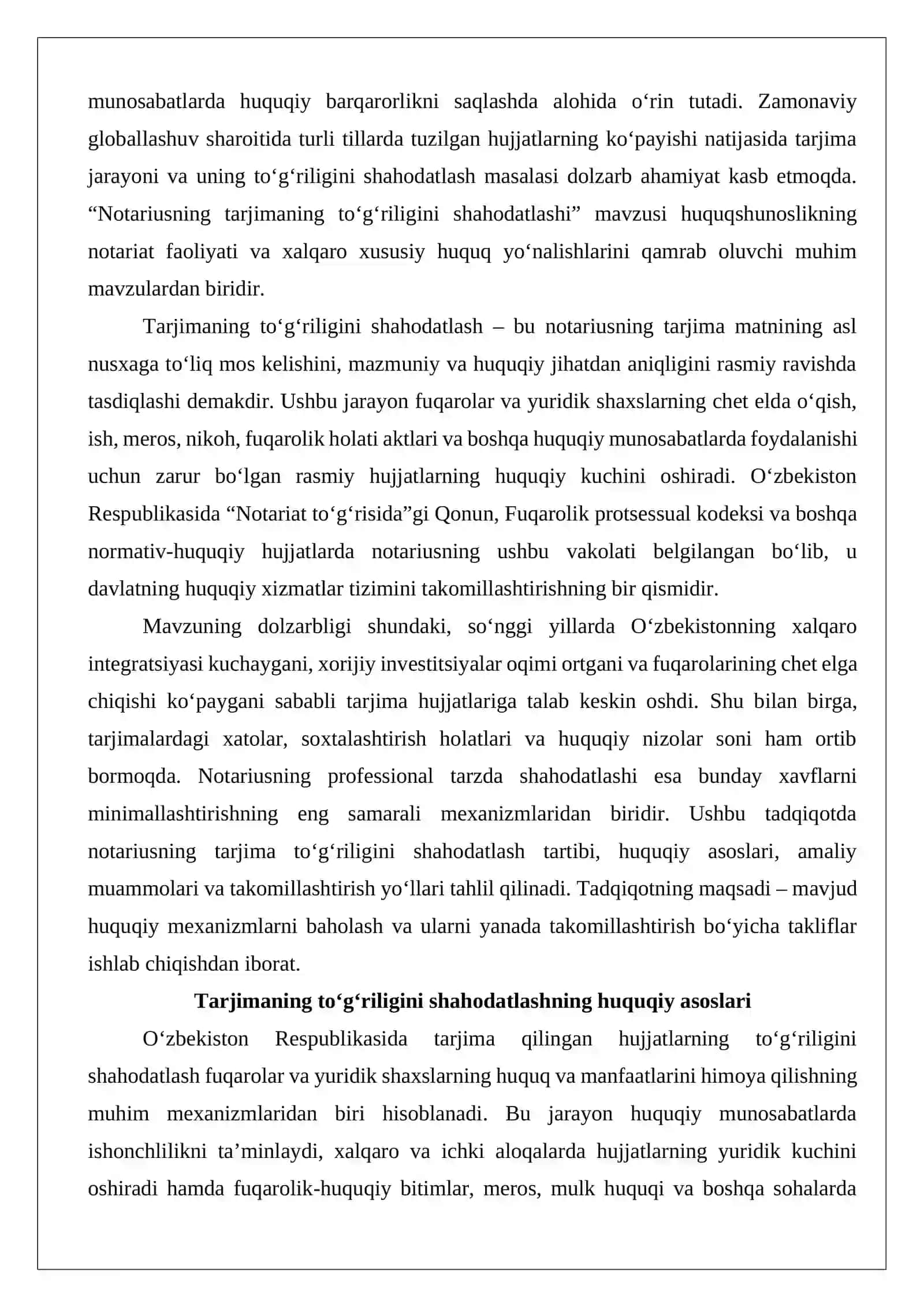 Tarjimaning to‘g‘riligini shahodatlash 2