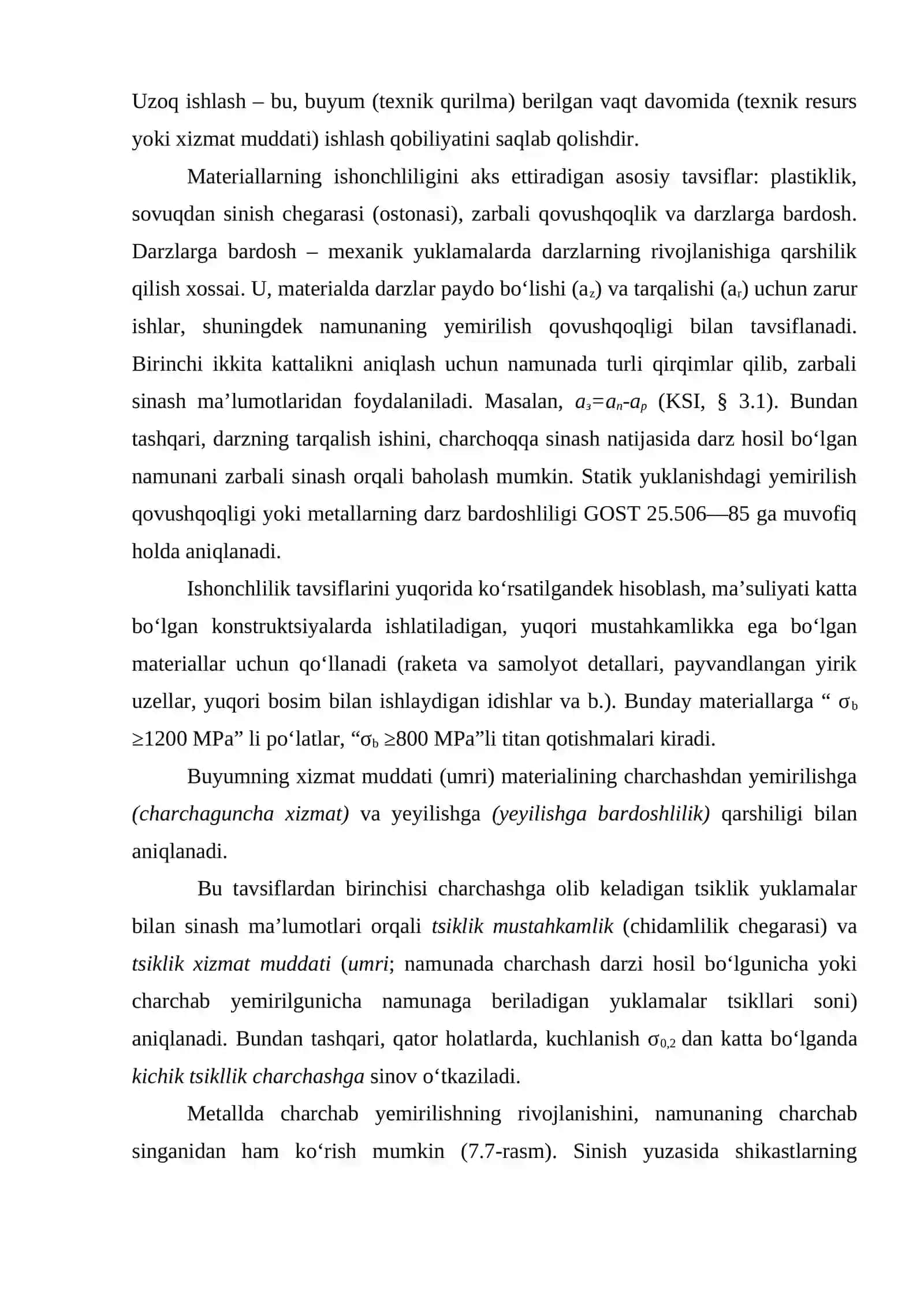 Konstruktiv po‘latlar qotishmalar 2