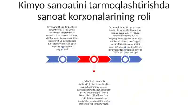 Kimyo Sanoatini Tarmoqlanish Sanoat Korxonalari Bilan Izohlash 2