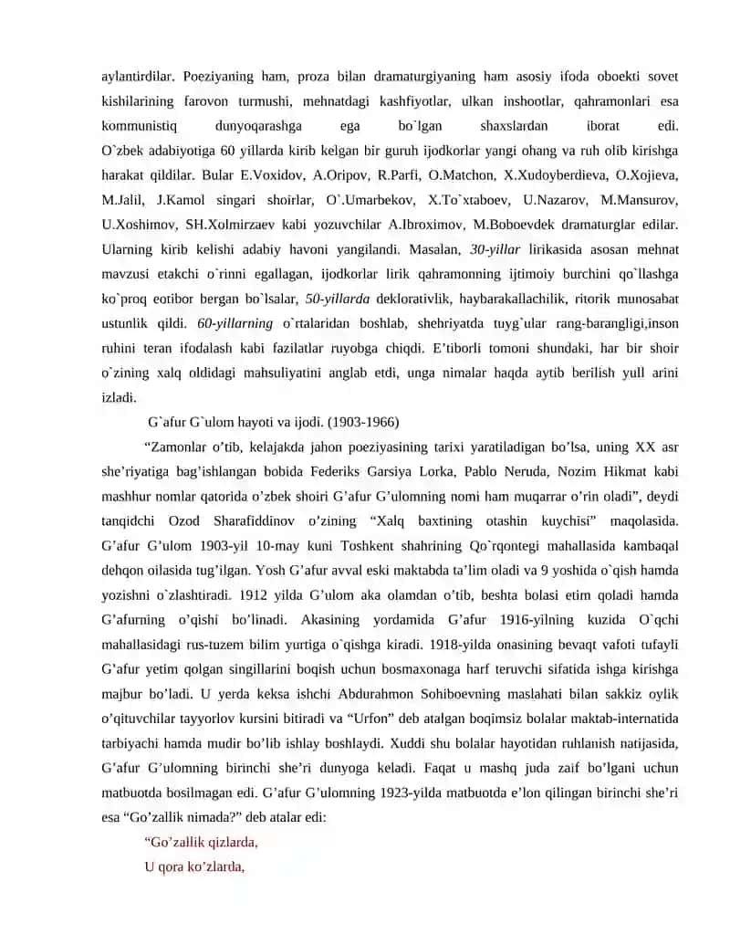 O`ZBEK BOLALAR ADABIYOTI 2