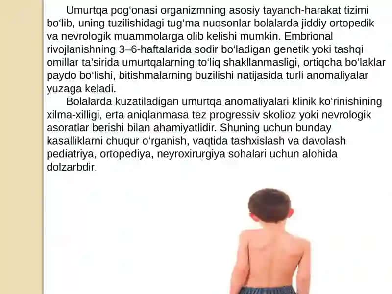Umurtqatug’maanomaliyalari 2