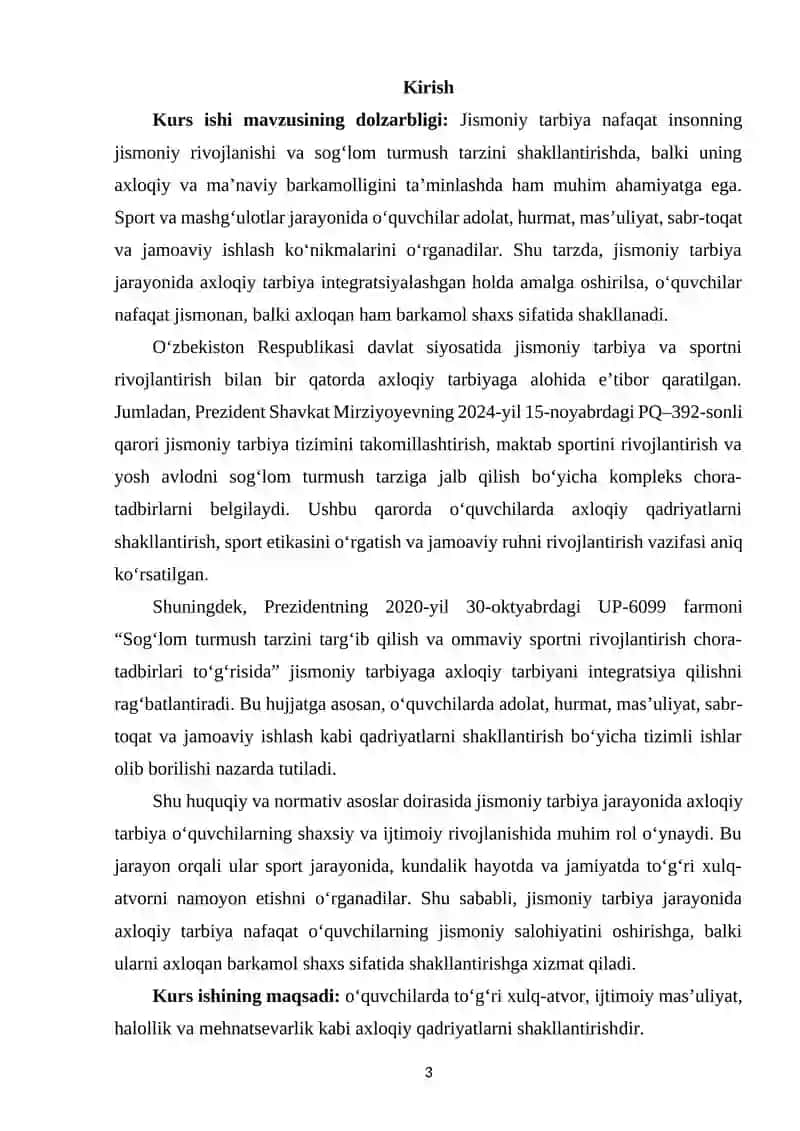 Jismoniy tarbiya jarayonida axloqiy tarbiya 2