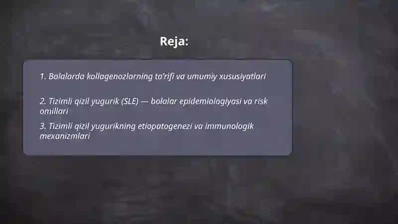 Bolalarda kollagenozlar 2