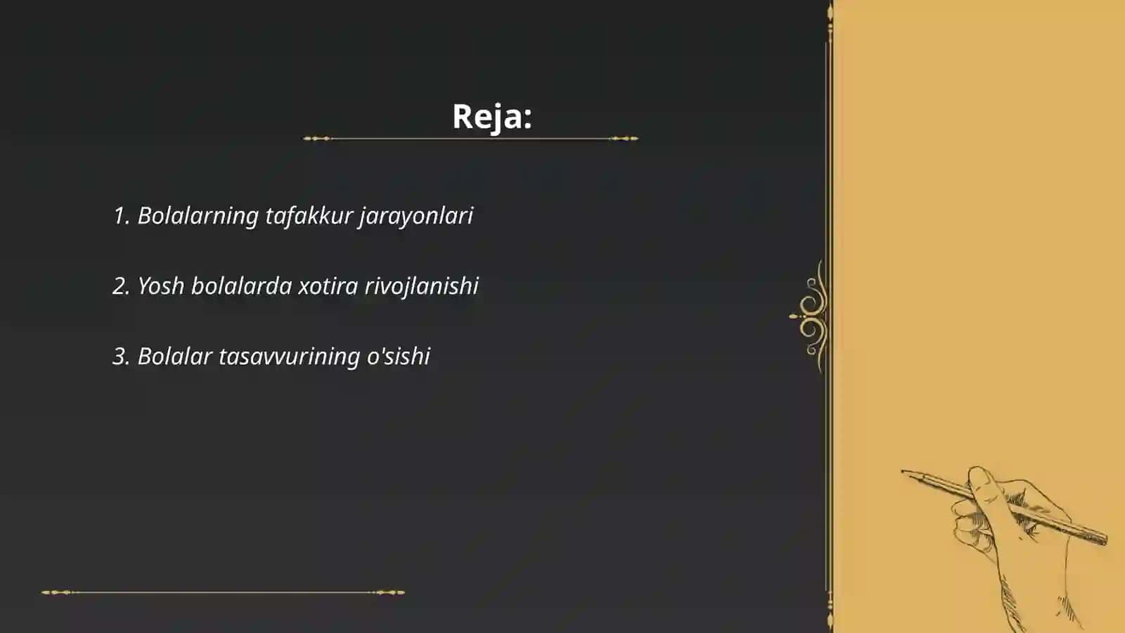 Bolalarning tafakkur jarayonlari 2