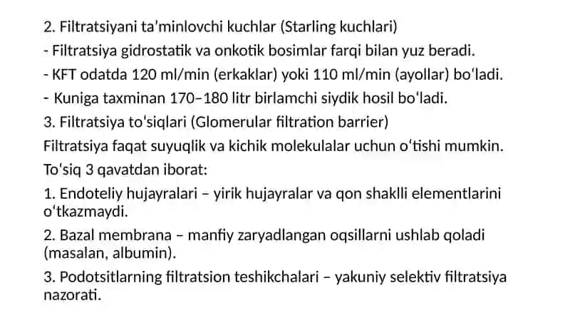 Koptokcha filtratsiya tezligi 2