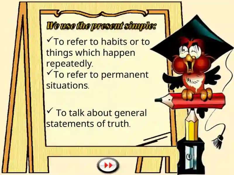 Present Simple Grammar Study 2