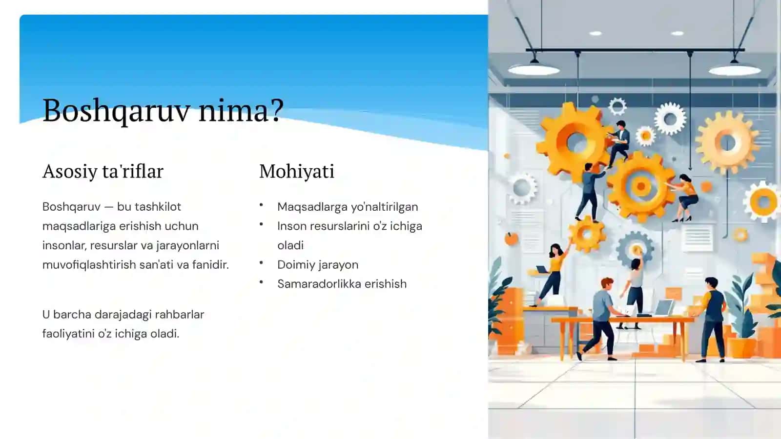 Boshqaruv maqsadi va vazifalari 2