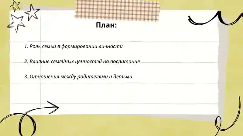 Воспитание человека зеркало семьи 2