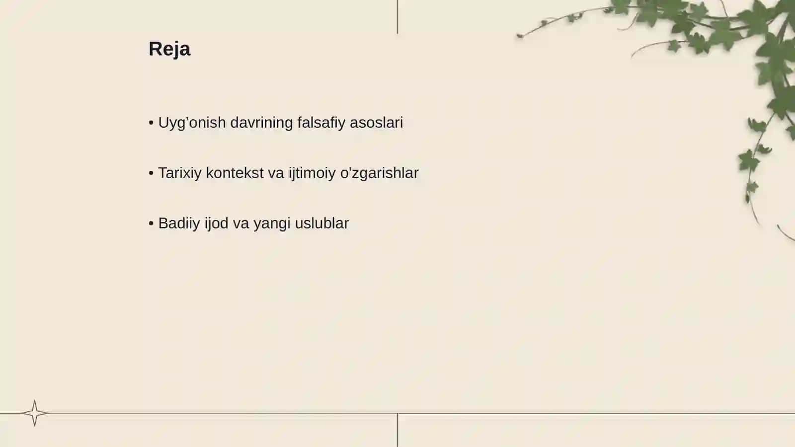 Uyg’onish davrining falsafiy,tarixiy va badiiy omillari 2