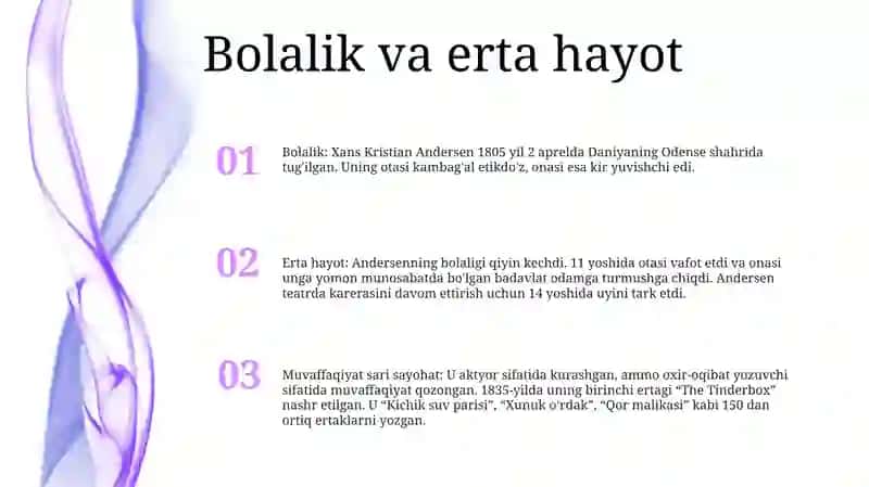 Andersen Hayoti VaIjodi 2