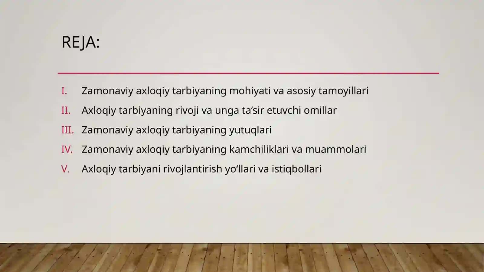 Zamonaviy axloqiy tarbiyaning yutuqlari va kamchiliklari 2