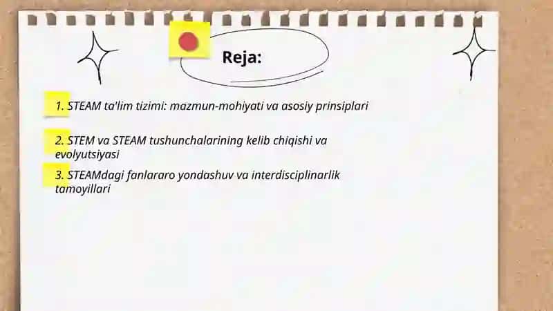 STEAM ta'lim tizimi mazmun-mohiyati 2