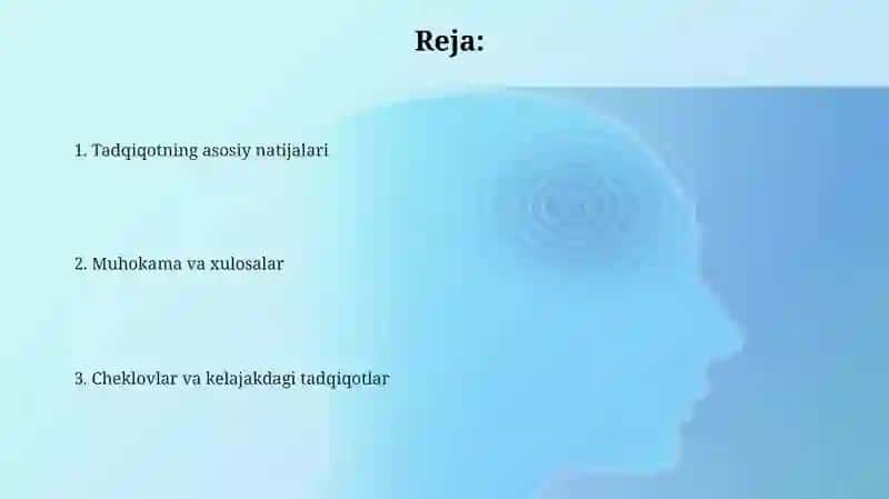 Relaksatsiya holat jarayonida tiklanish effektlarini eksperimental tadqiq qilish 2