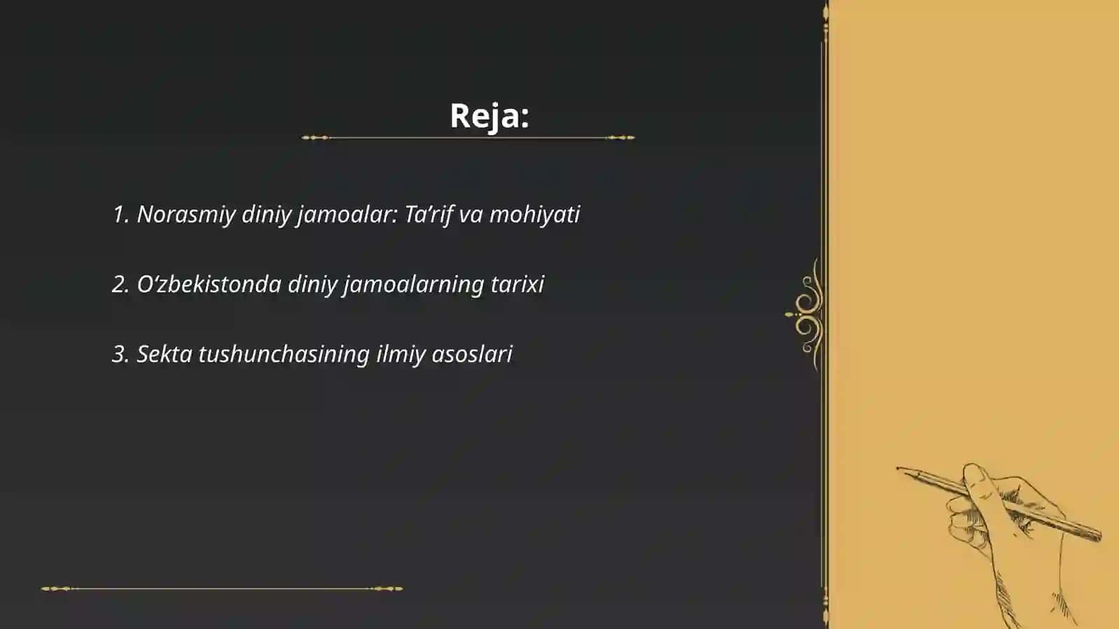 Norasmiy diniy jamoalar: Ta’rif va mohiyati 2