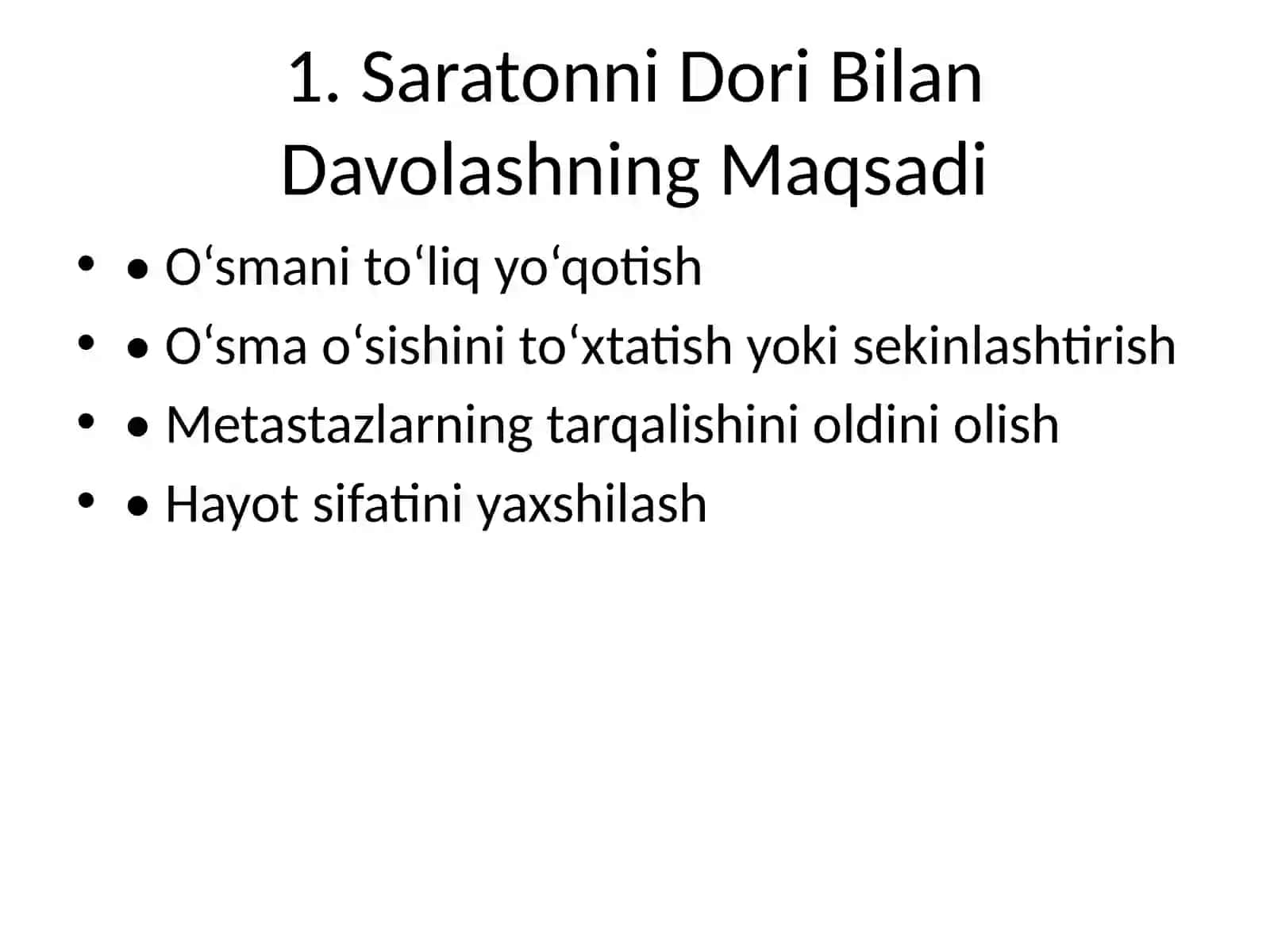 O‘smalarni Dorilar Bilan Davolash 2