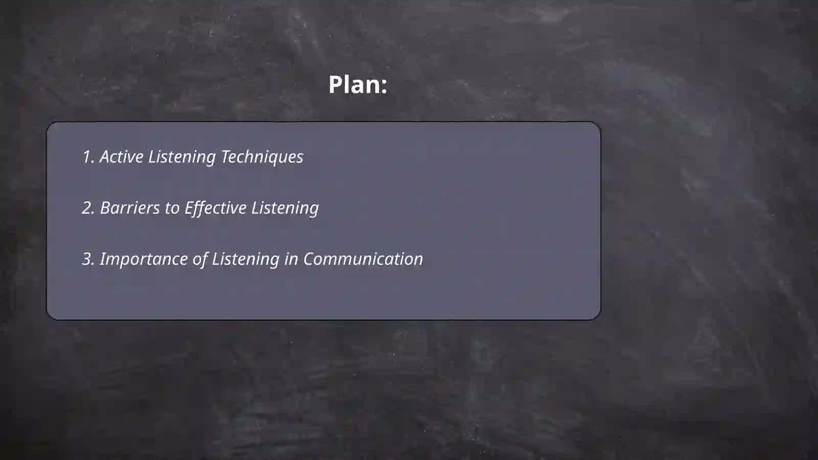 Active Listening Techniques 2