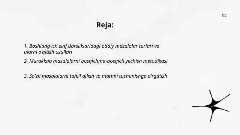 Sinfdan tashqari o'qish metodikasi 2