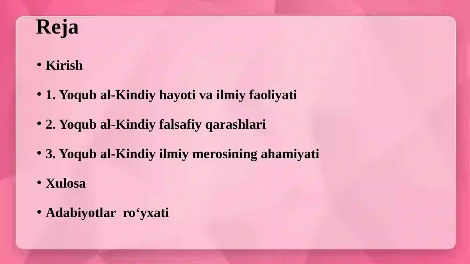 Yoqubal-Kindiy 2