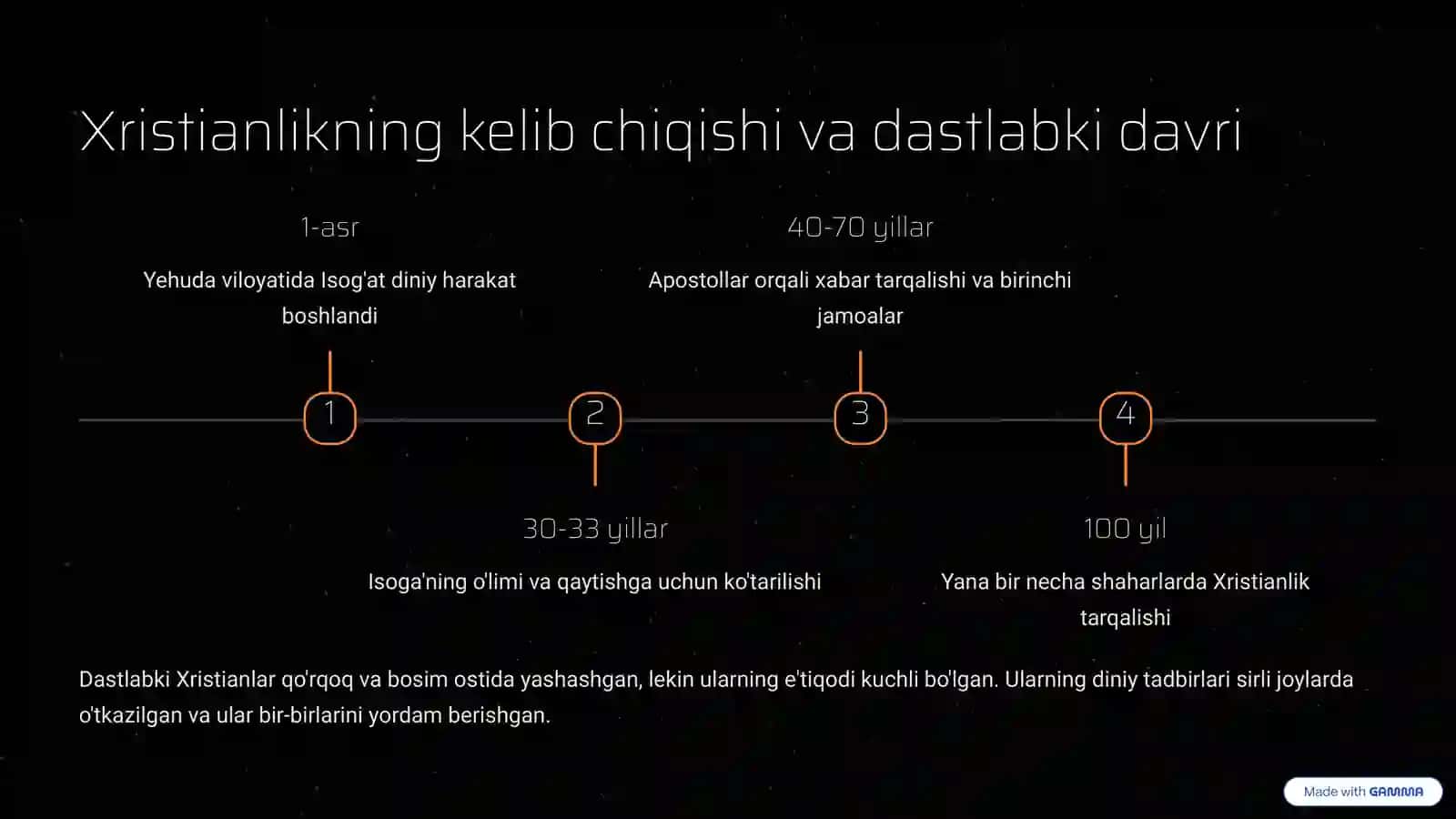 Xristianlik dini: Asosiy tamoyillar va tarixiy rivojlanish 2