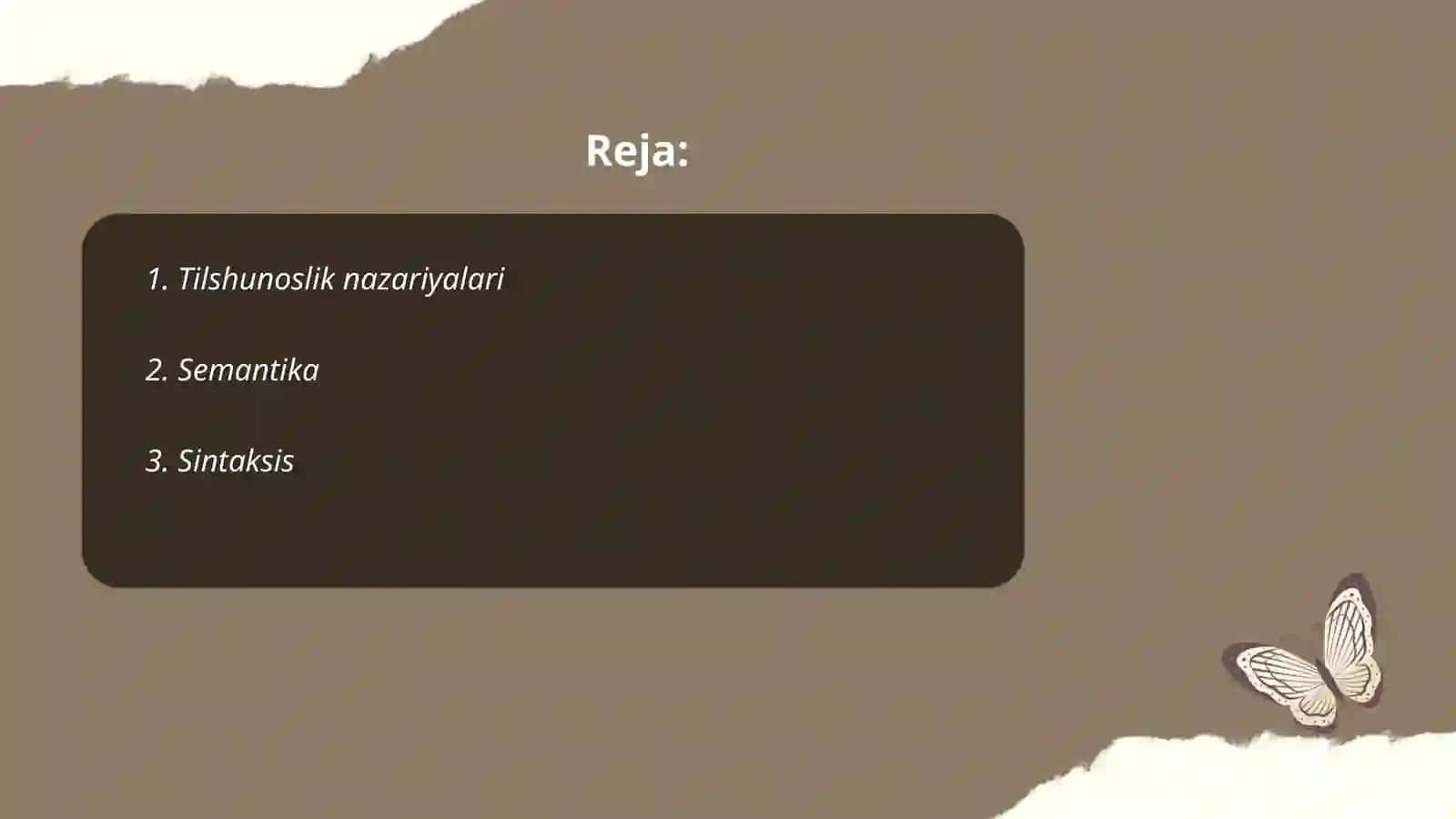 Lingvistik bilimlar bazasi 2