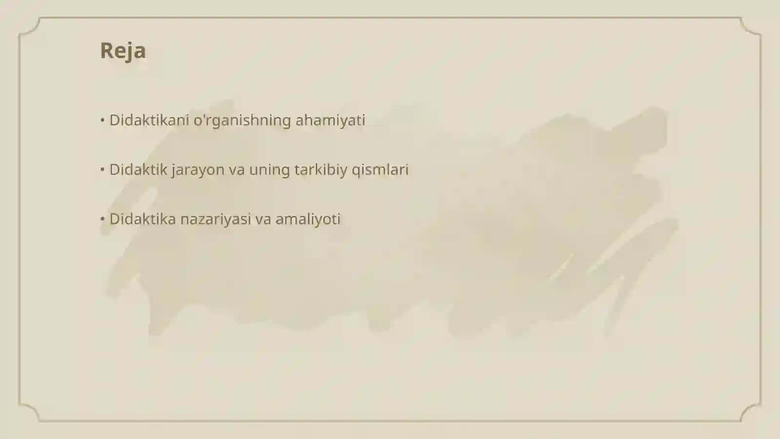 Didaktika haqida tushuncha 2