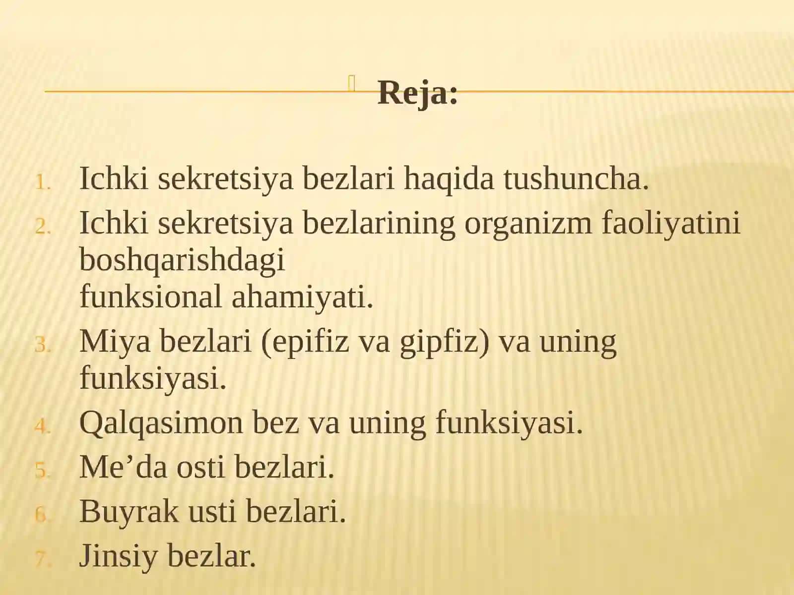 ICHKI SEKRETSIYA BEZLARINING YOSH HUSUSIYATLARI 2