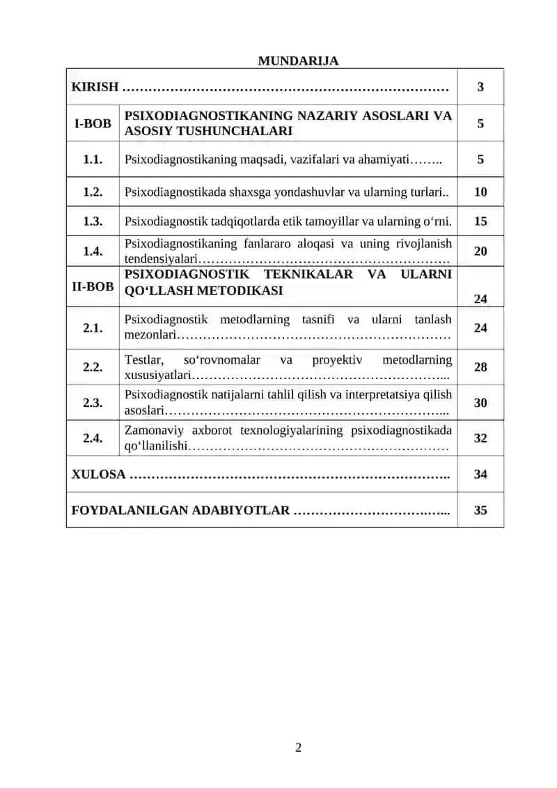 Psixodiagnostik Tushunchalar Lugati 2