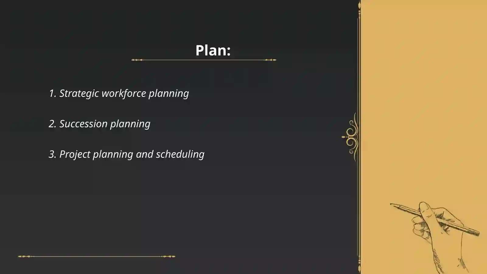 Planning. Communications and personnel management 2