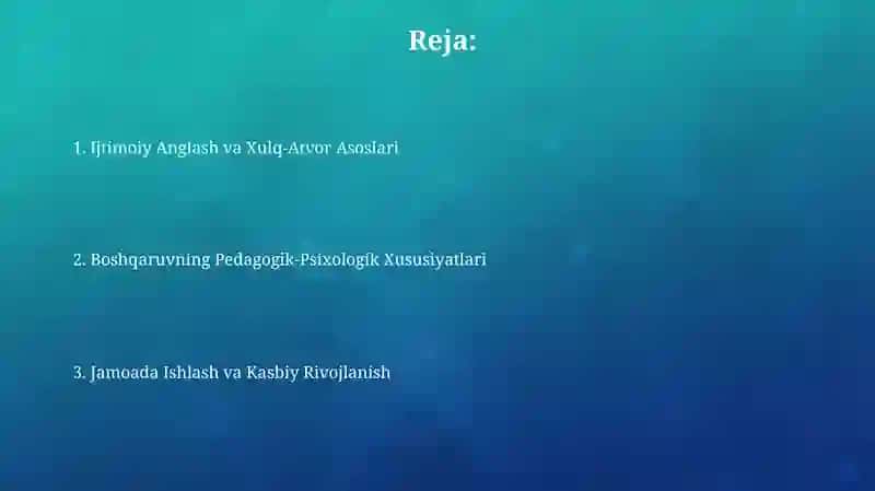 Ijtimoiy Anglanganlik va Ijtimoiy Hulq-Atvor 2