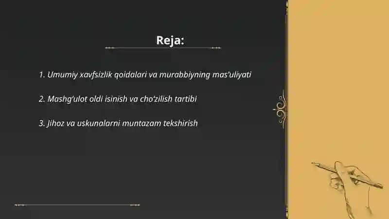 Gimnastika mashgʻulotlarida xavfsizlik qoidalari 2