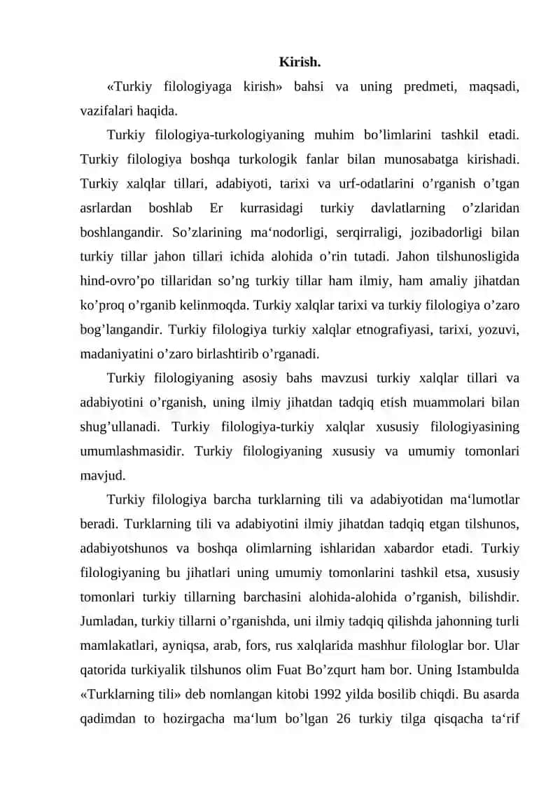 Turkiy Tillar Tasnifi 2