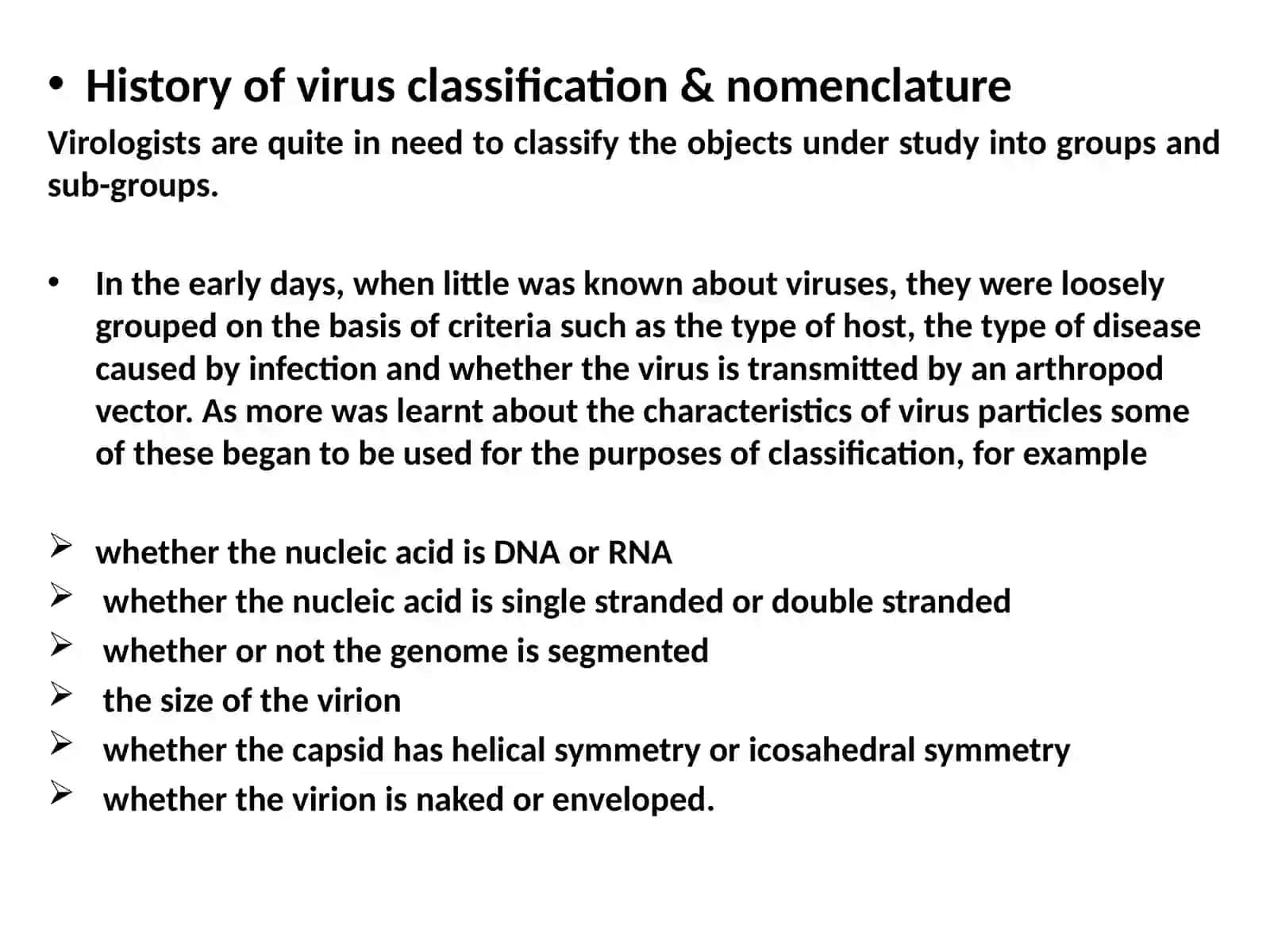 Classification & taxonomy of viruses 2