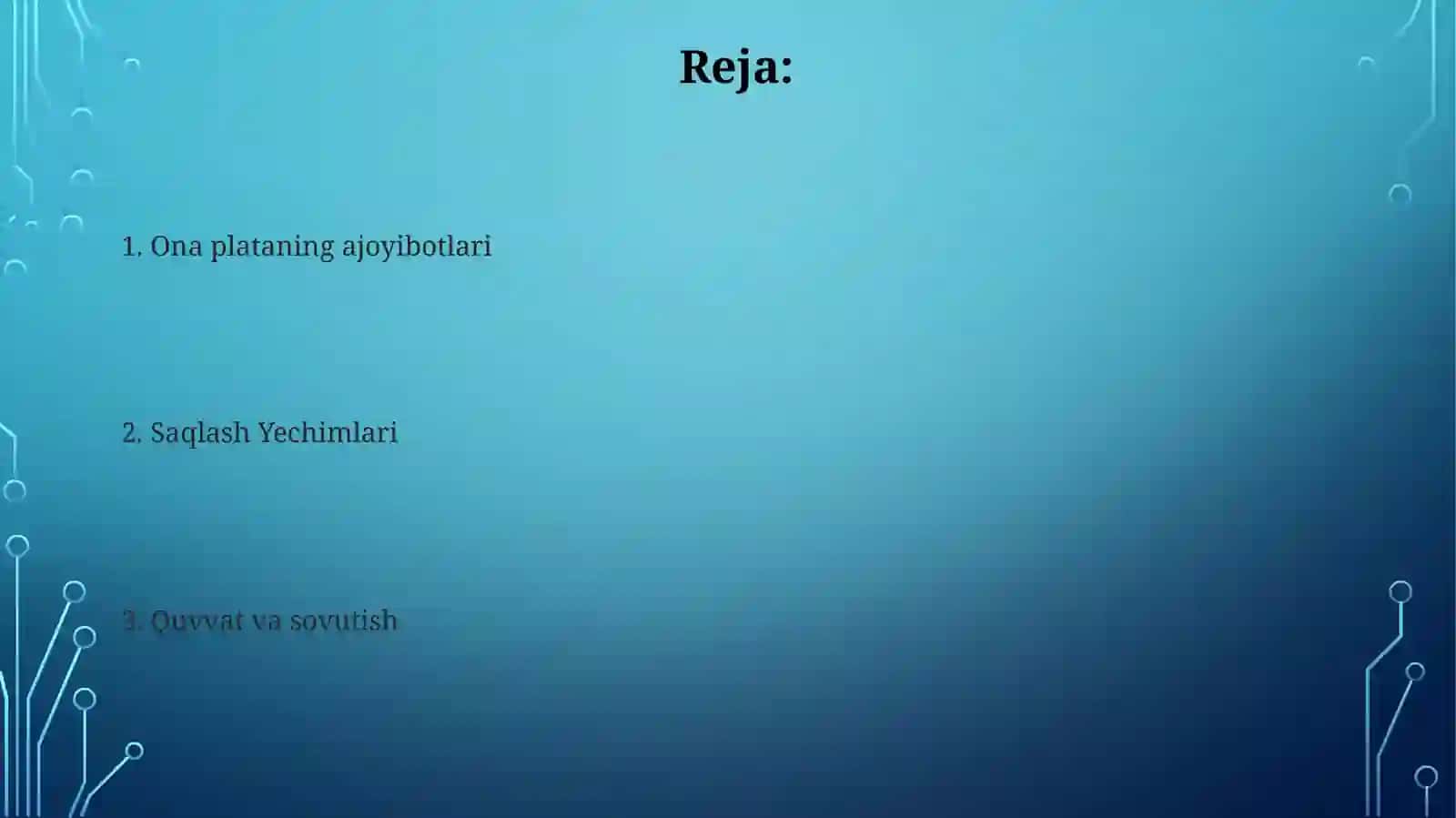 Ichki qismlar 2