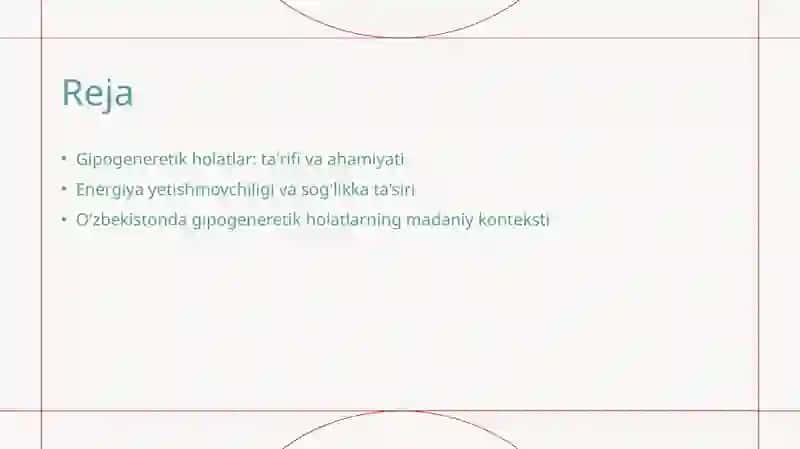 Gipoenergetik holatlar 2