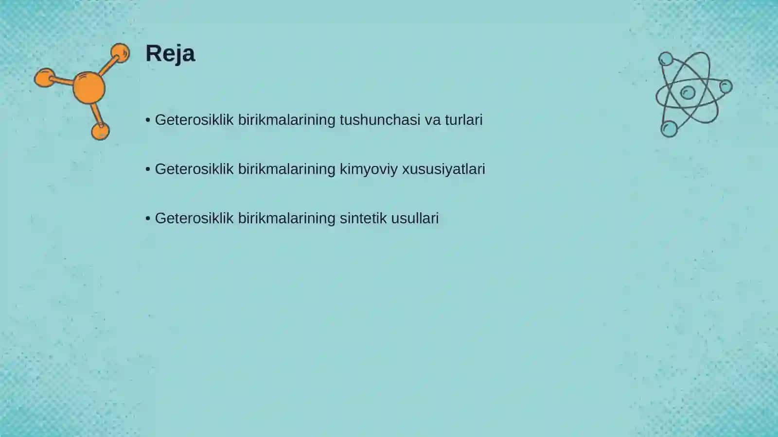 Geterosiklik birikmalarni haqida tushuncha 2