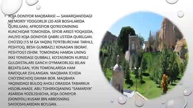 Xoja Doniyor maqbarasi 2