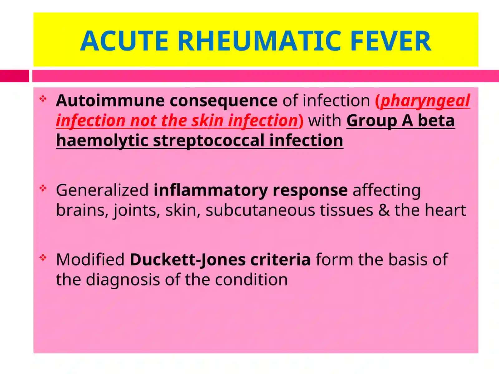 RHEUMATIC FEVER & RHEUMATIC HEART DISEASE 2