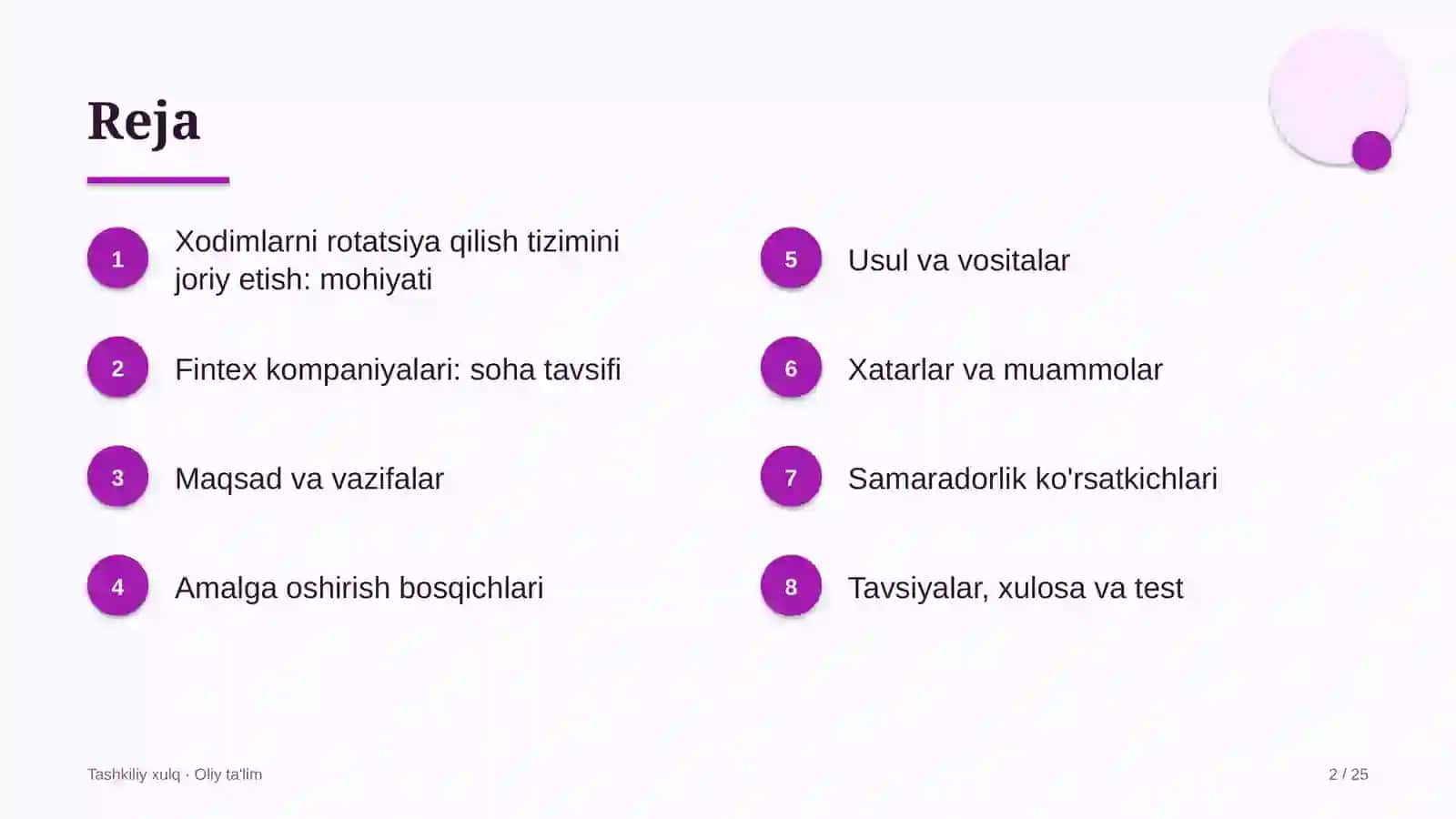 fintex kompaniyalarida xodimlarni rotatsiya qilish tizimini joriy etish 5391 2