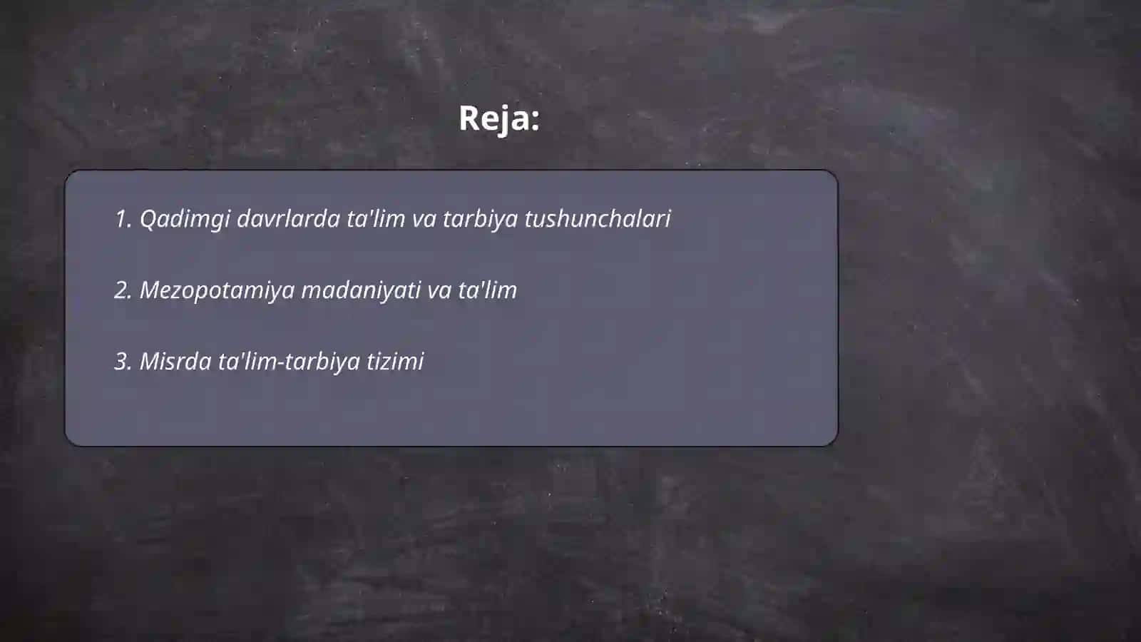 Pedagogika tarixi fan sifatida 2