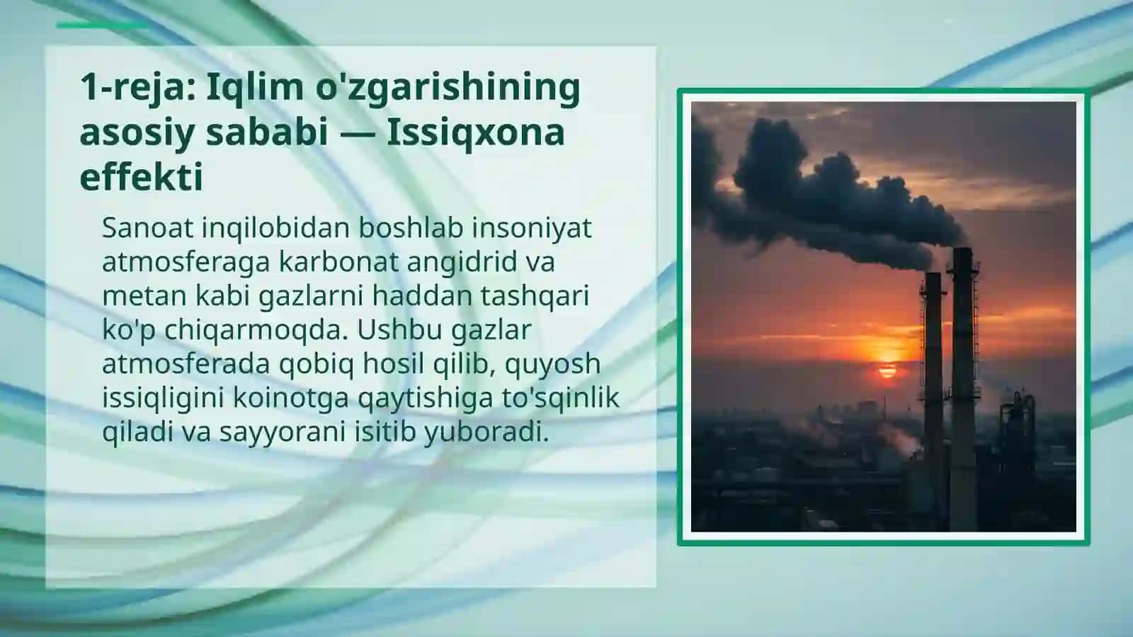 Global iqlim o'zgarishi 2