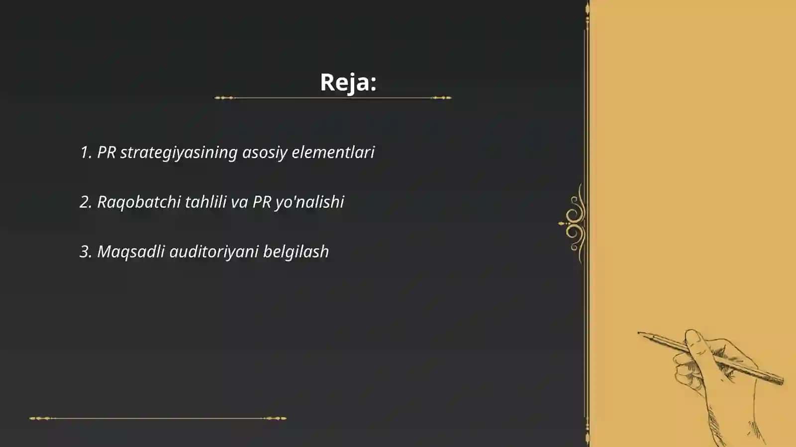 PR strategiya 2