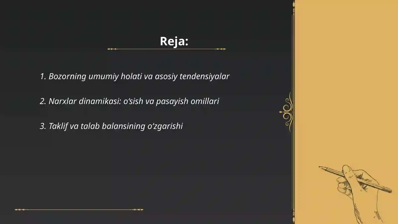 Ko’chmas mulk bozori va uni o’zgarish tendensiyalari 2